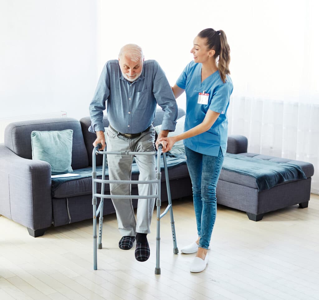 Senior home care offers vital support to aging seniors, helping to ensure a safe home environment and minimize fall risks.